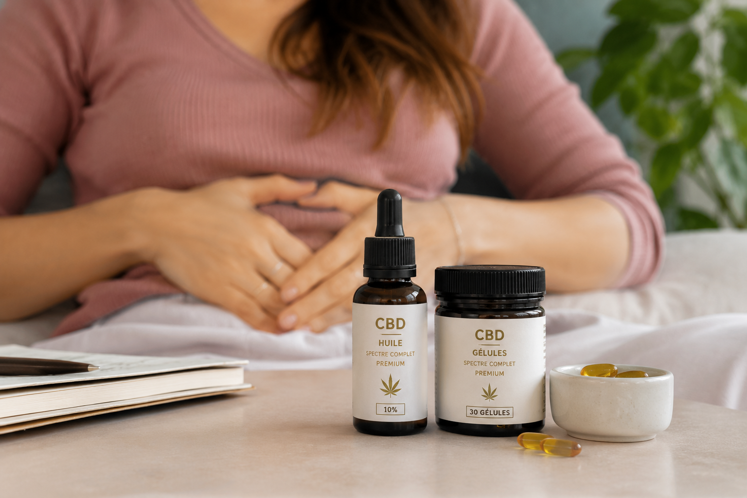 CBD pour l'Endométriose : Huiles & Gélules Efficaces (2026)