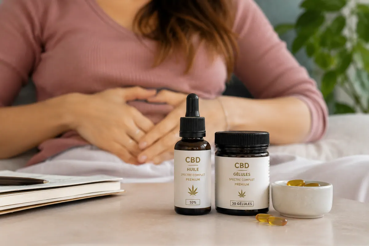 CBD pour l'Endométriose : Huiles & Gélules Efficaces (2026)