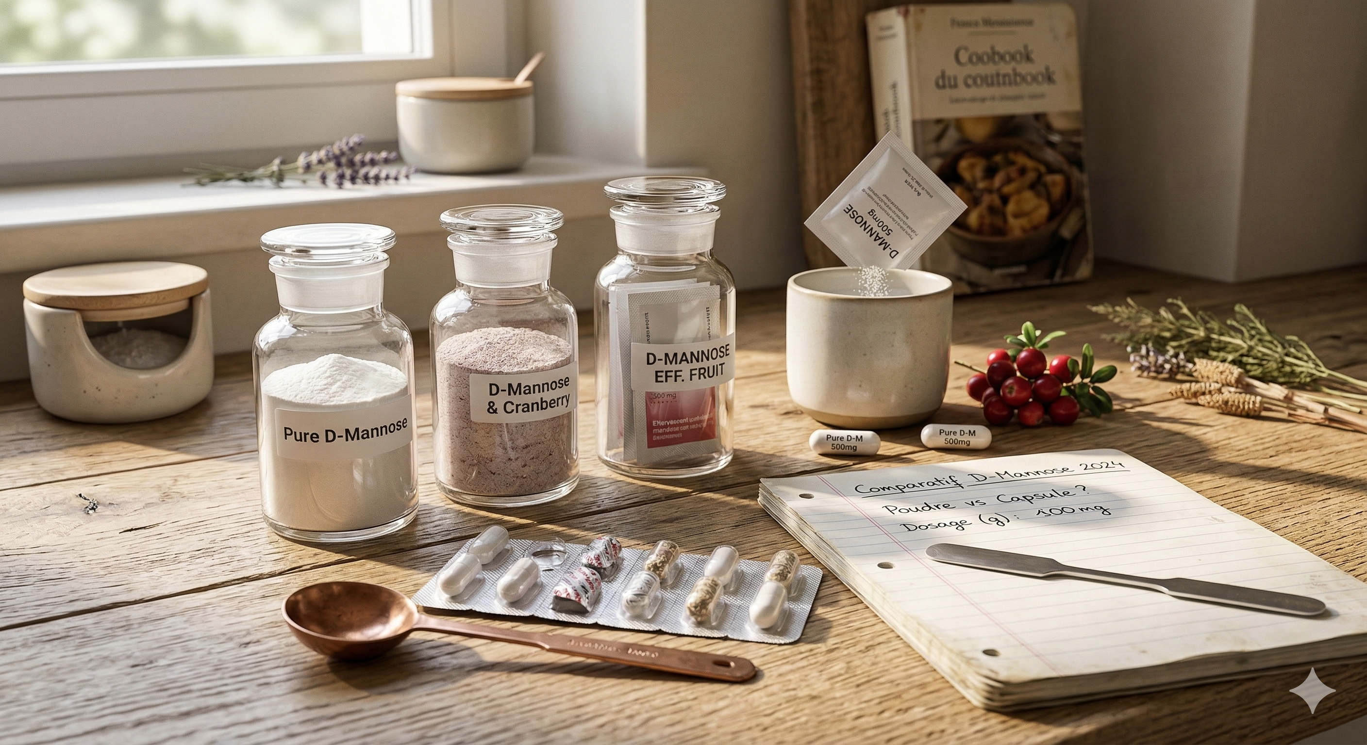 D-Mannose pour la Cystite : Comparatif des 5 Meilleures Marques (Dosage & Avis 2026)