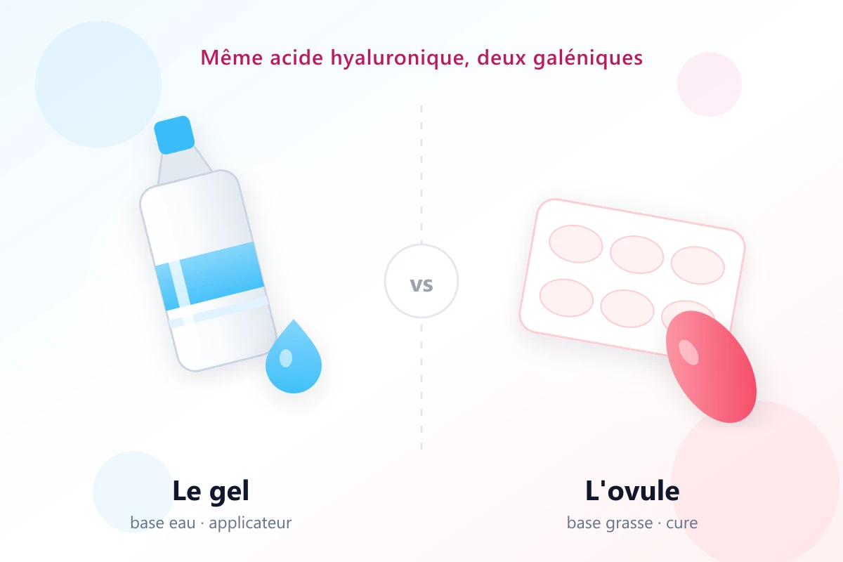 Hyalofemme vs Cicatridine : gel ou ovule ? Le comparatif qui tranche
