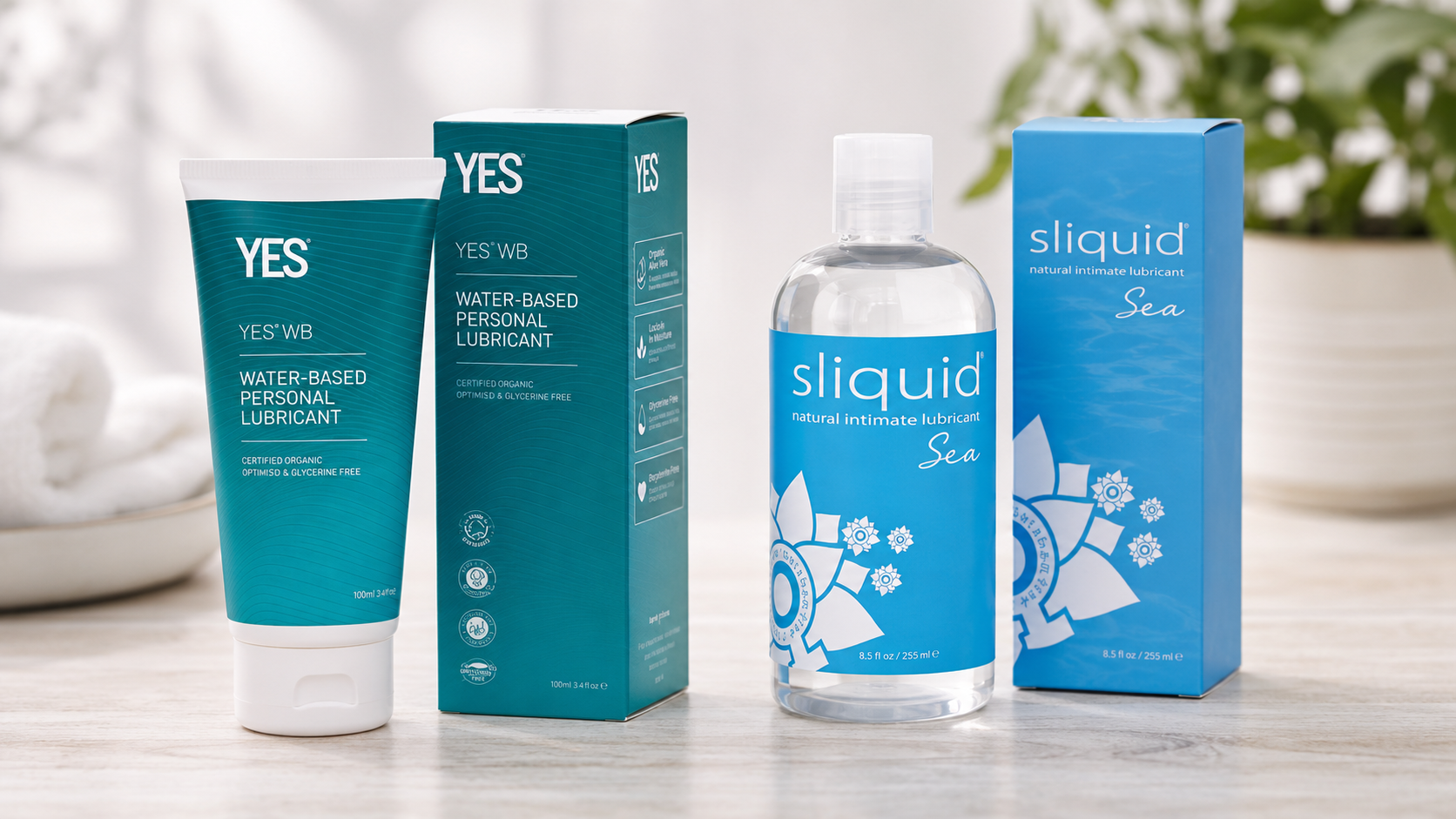Yes WB vs Sliquid Sea : Comparatif Lubrifiant Naturel 2026